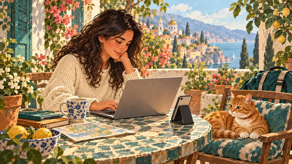 Иллюстрация SimCat: Как раздать интернет с eSIM на ноутбук или другой телефон