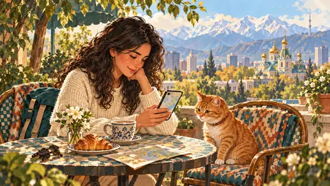 Иллюстрация SimCat: Интернет в Алматы и Астане: как подготовиться к городу и переездам