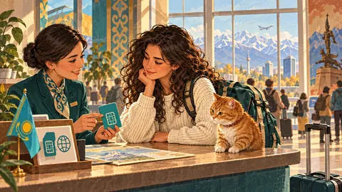 Иллюстрация SimCat: SIM-карта или eSIM в Казахстане: что выбрать туристу из России