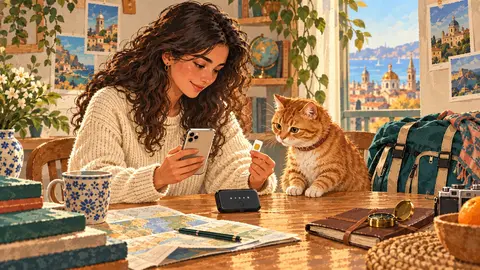 Иллюстрация SimCat: Телефон не поддерживает eSIM: какие варианты есть для поездки